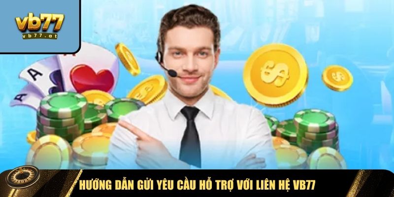 Cách gửi yêu cầu tới liên hệ VB77